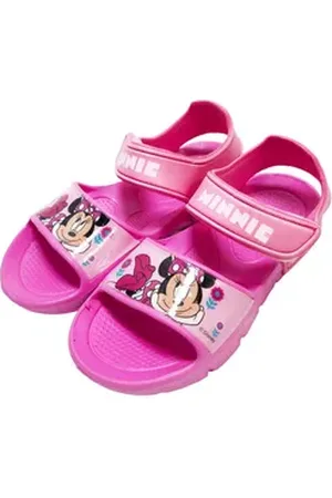 Disney Minnie Maus Mädchen Sandalen Rosa/Pink Badeschuhe Latschen Sandale rosa 26-27 EU