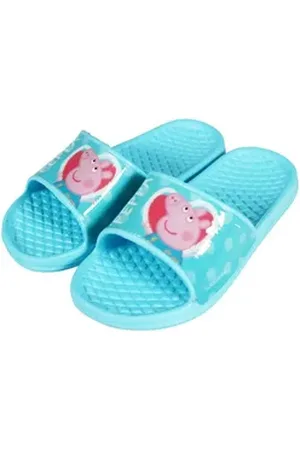 Peppa Pig Wutz Kinder Mädchen Sandalen Latschen Gr. 23-30 Sandale blau 25-26 EU