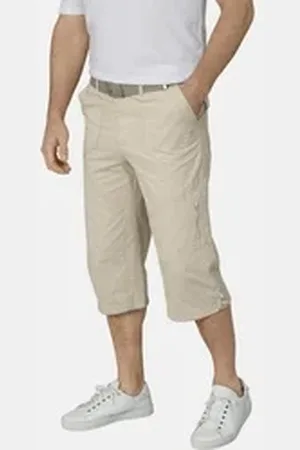 BABISTA Longbermudas FIOREZELLO Kordelzug am Beinabschluss beige|braun XXL (60)