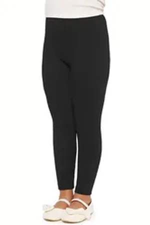 Merry Style Leggings Mädchen Lange Hose MS10-225 (1-tlg) aus Baumwolle schwarz 134
