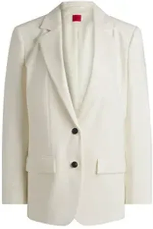 HUGO BOSS Longblazer beige|braun 36