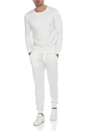 Redbridge Jogginganzug Red Bridge Herren Jogginganzug Set Sweatshirt Hose Premium Basic (Spar-Set, 2-tlg), Premium Qualität, gemütlich, vielseitig beige XXL