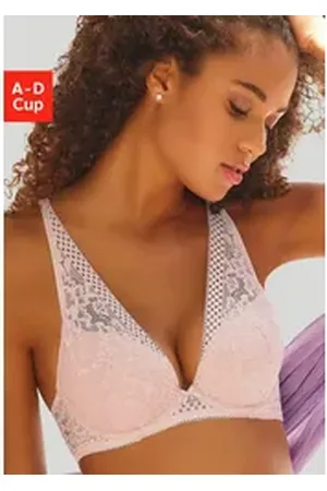 vivance collection Push-up-BH Dessous im hübschen Spitzen-Mix, Dessous beige 90