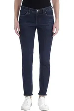 Carhartt Regular-fit-Jeans Damen Jeans Slim-Fit Layton Skinny Leg Denim blau W6/Regular