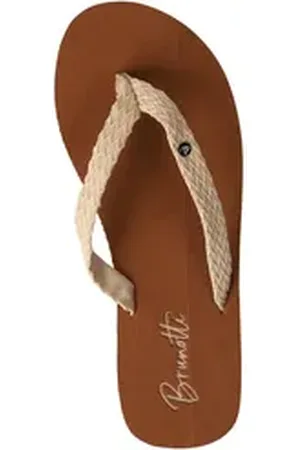 Brunotti Chiara Jacquard Women Flip Flo Canvas Badezehentrenner 38 EU