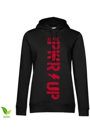 AC/DC Hoodie Pwr Up Vertical Logo Girly Hoodie schwarz XL