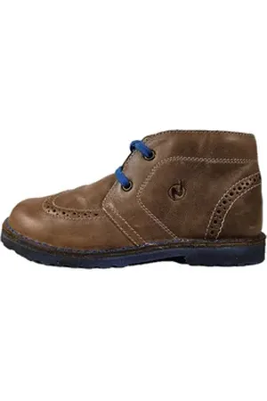 Naturino Schnürschuh desert Boots Kinderschuh CERATO Lederschuh braun Schnürschuh aus echtem Leder braun 29 EU