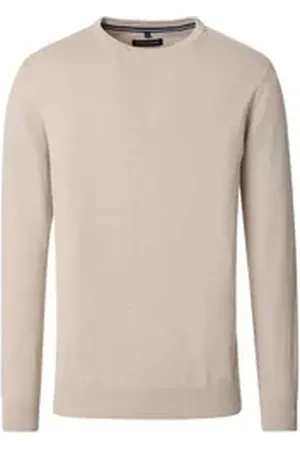 Casa Moda Rundhalspullover beige L