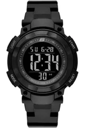 Skechers Chronograph RUHLAND SR1146, Quarzuhr, Armbanduhr, Herrenuhr, digital, Stoppfunktion, Datum schwarz