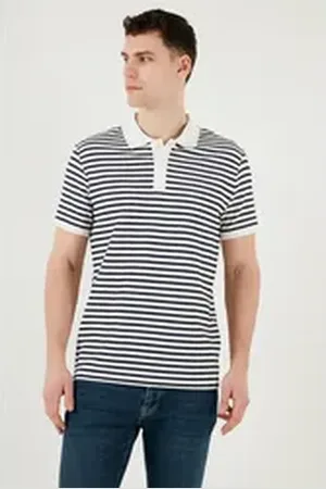 Buratti Poloshirt Regular Fit blau L