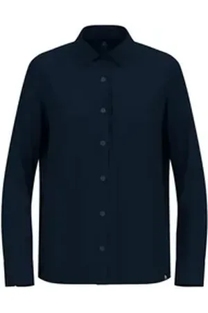 Odlo Outdoorbluse Damen Outdoorbluse ESSENTIAL blau S