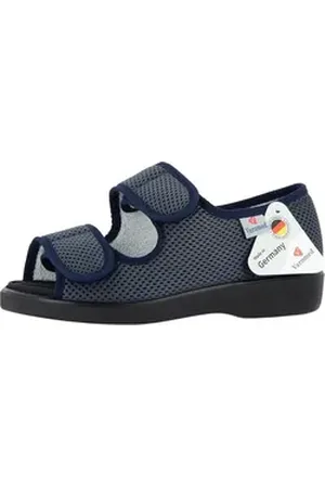Varomed Göteborg Gesundheitssandalen I Orthopädische Schuhe Sandale blau 48 EU X-Weit