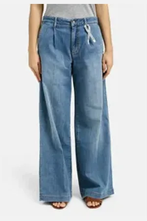 Smith and Soul Smith & Soul Weite Jeans mit Used-Waschung blau 31