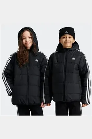 adidas Sportswear Steppjacke J ESS 3S PAD schwarz 176