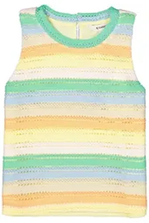 Garcia Tanktop gestreift gelb 140/146