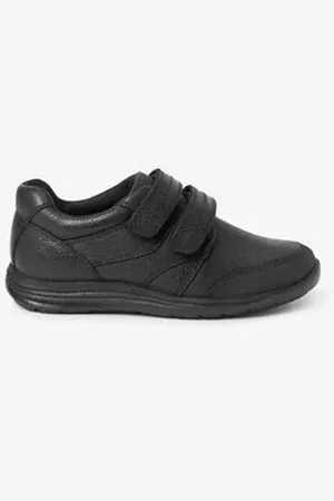 Next Lederschuhe mit Klettverschlussriemen Klettschuh (1-tlg) schwarz 34,5 EU