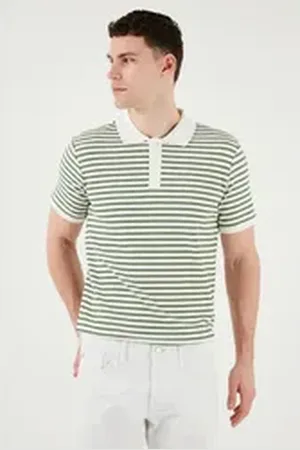 Buratti Poloshirt Regular Fit grün XL