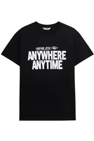 UNFAIR ATHLETICS T-Shirt Anywhere Anytime schwarz M