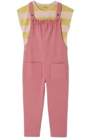 Vertbaudet Latzhose rosa 98/104