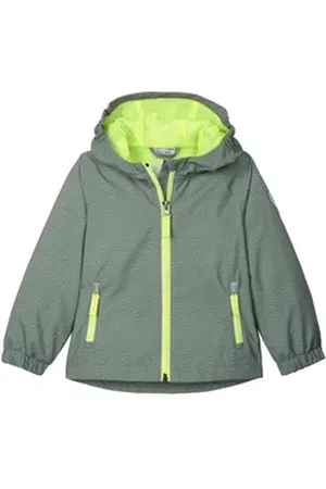 Killtec First instinct by Funktionsjacke FIOS 6 MNS JCKT Wasserdichte Kinderjacke mit verlängerbaren Ärmeln und PFAS-frei. grün 110/116