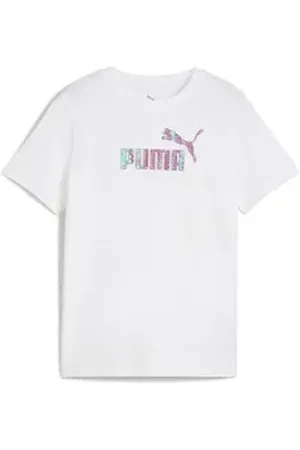 PUMA T-Shirt Essentials Nature 2.0 T-Shirt Mädchen weiß 176
