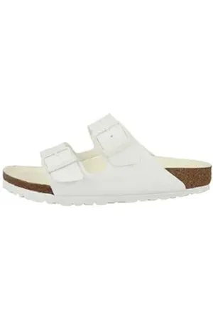 Birkenstock Arizona Birko-Flor normal Unisex Erwachsene Sandale weiß 46 EU