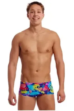 T.U.K. Badehose Sting Stung Badeshorts chlorresistent und schnelltrocknend bunt S