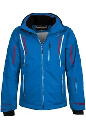 Bergson Skijacke RILEY Herren Skijacke, wattiert, 20000 mm Wassersäule, Langgrößen, blau blau lang | 98