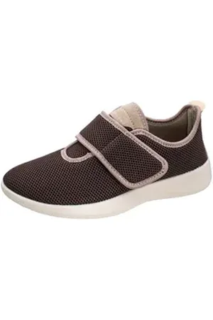 Fischer Markenschuh Ortho Aktiv Klettschuh aus Mesh, mit Textilfutter, Einlegesohle herausnehmbar lila|rosa 37