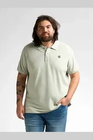 Petrol Industries Poloshirt Plus Size Coral grün 4XL