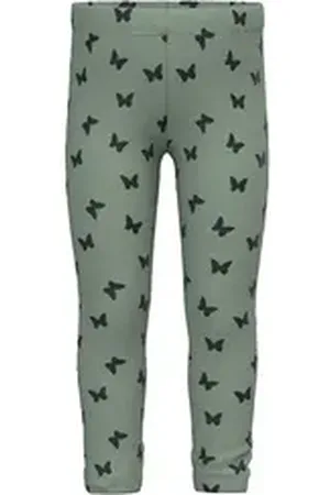 NAME IT Leggings angeraut NMFDAVINA SWEAT FLEECE LEGGING BRU NOOS grün 80