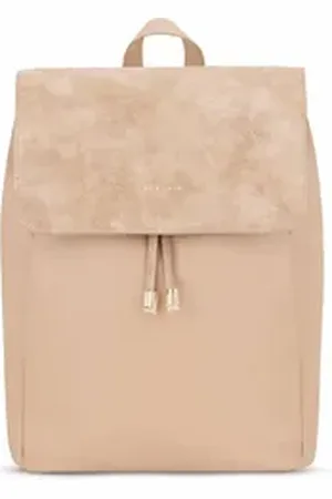 Expatrié Rucksack ESTELLE Rucksack Damen, Tagesrucksack, Viele Fächer, Wasserabweisend braun