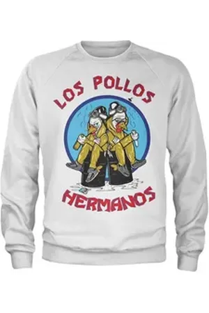 Breaking Bad Rundhalspullover Walter Jesse Hermanos Sweatshirt weiß M