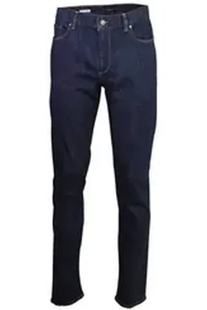 Alberto 5-Pocket-Jeans Straight Leg Jeans für Herren in blau blau (1-tlg) blau 36/32