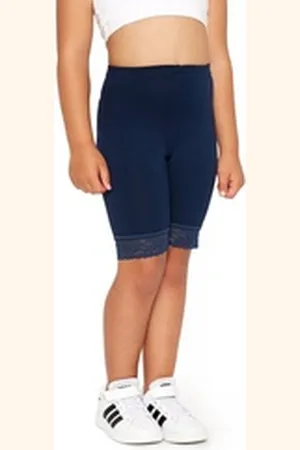Merry Style Leggings Mädchen Kurze Hose MS10-434 (1-tlg) aus Viskose blau 140