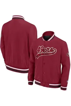 Fanatics San Francisco 49ers Kurzjacke Sateen Jacket rot L