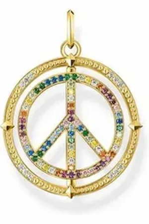 Thomas Sabo Charm-Einhänger Peace Zeichen PE941-996-7
