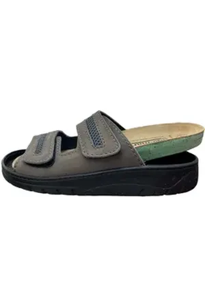 Algemare Herren Pantolette 7273-4125 teer/basalt Clog grau 42 EU