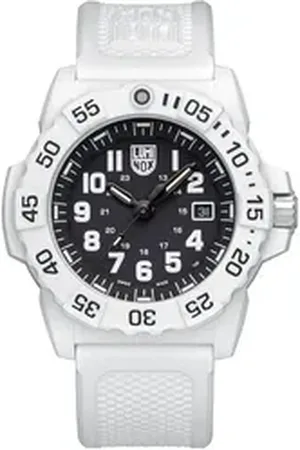 Luminox Taucheruhr Navy Seal Weiß/Schwarz schwarz