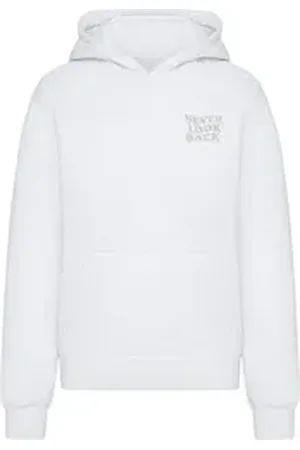 miss tee Mister Tee Hoodie Never Look Back Ladies Fluffy Hoody weiß L