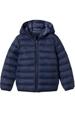 Vertbaudet Steppjacke Jungen Light-Steppjacke mit Kapuze blau 92/98