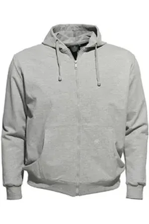 Ahorn Sweatjacke in Oversize Passform grau XXL