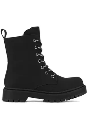 DeeZee Schnürschuhe Mädchen CS5587-16 Schwarz Schnürschuh schwarz 34 EU