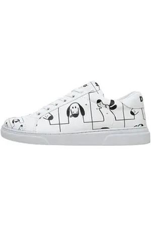 Dogo Damen Ace Sneakers I Woof You Vegan Damen Sneaker / Female Sneaker Vegan weiß 41 EU