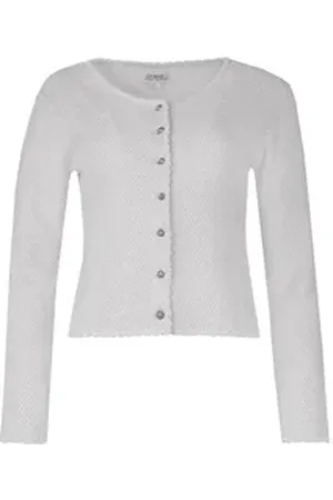 MARJO Trachtenstrickjacke Damen Trachten Jacke 