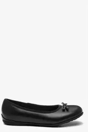 Next Ballerinas aus Leder für die Schule Schnürschuh (1-tlg) schwarz 33 EU