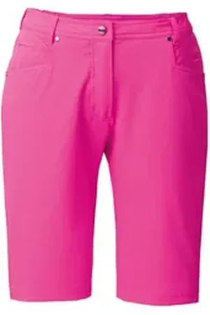 Linea Primero Leggings LPO - Funktions Damen Stretch- Wander Trekking Bermuda Claudia, pink 46/3XL