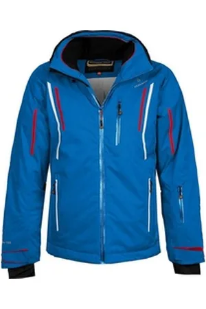 Bergson Skijacke RILEY Herren Skijacke, wattiert, 20000 mm Wassersäule, Langgrößen, blau blau lang | 110