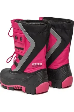 KangaROOS Schneeschuhe Kanga-Bean III 18927 000 6122 Daisy Pink/Jet Black Schnürschuh rosa 38 EU