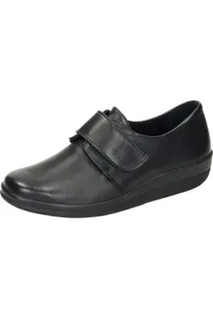Comfortabel Klettschuhe Klettschuh aus Stretch Material schwarz 37 EU